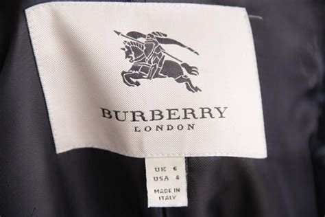 burberry label original|where is burberry manufactured.